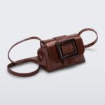Mini Cross Bag Buckle Up Viktor & Rolf Brown Melissa Fashion
