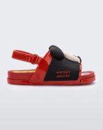 Mini Melissa Fashion Beach Slide Sandal Mickey & Friends-Baby Red - Image 4