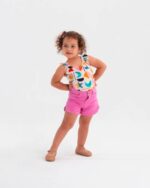 Mini Melissa Fashion Campana Papel Flat-Baby Beige Glitter - Image 3