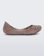 Mini Melissa Fashion Campana Papel Flat-Kids Pink Metallic - Image 4