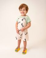 Mini Melissa Fashion Cloud Fabula Sandal-Baby Yellow-Blue