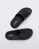 Mini Melissa Fashion Cloud Slide-Kids Black