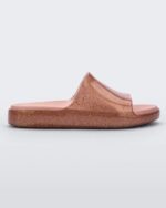 Mini Melissa Fashion Cloud Slide-Kids Pink Glitter - Image 3