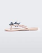 Mini Melissa Fashion Harmonic Fly-Kids Beige-Blue - Image 2