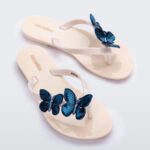 Mini Melissa Fashion Harmonic Fly-Kids Beige-Blue