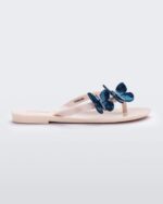 Mini Melissa Fashion Harmonic Fly-Kids Beige-Blue - Image 4