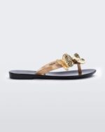Mini Melissa Fashion Harmonic Fly-Kids Black-Gold - Image 2