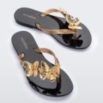 Mini Melissa Fashion Harmonic Fly-Kids Black-Gold