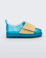 Mini Melissa Fashion Jelly Pop Sneaker-Baby Blue-Yellow - Image 4