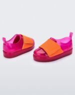 Mini Melissa Fashion Jelly Pop Sneaker-Baby Pink-Orange - Image 2