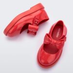 Mini Melissa Fashion Lola Flat-Baby Red