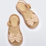 Mini Melissa Fashion Mar Princess Sandal-Baby Beige