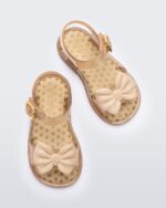 Mini Melissa Fashion Mar Princess Sandal-Baby Beige