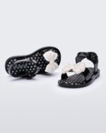 Mini Melissa Fashion Mar Princess Sandal-Baby Black - Image 2