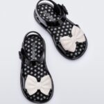 Mini Melissa Fashion Mar Princess Sandal-Baby Black