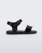 Mini Melissa Fashion Mar Princess Sandal-Baby Black - Image 3
