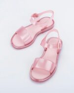 Mini Melissa Fashion Mar Sandal-Kids Pink-Glitter