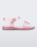 Mini Melissa Fashion Mar Sandal-Kids Pink-Glitter - Image 3