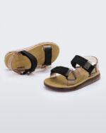 Mini Melissa Fashion Papete Rider Sandal-Kids Beige - Image 2