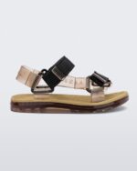 Mini Melissa Fashion Papete Rider Sandal-Kids Beige - Image 4