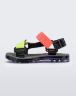 Mini Melissa Fashion Papete Rider Sandal-Kids Orange - Image 3