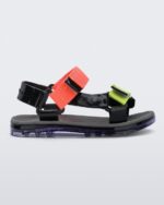 Mini Melissa Fashion Papete Rider Sandal-Kids Orange - Image 4