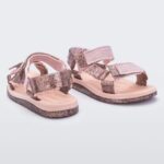 Mini Melissa Fashion Papete Rider Sandal-Kids Pink