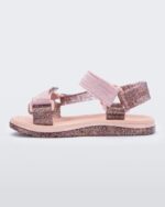 Mini Melissa Fashion Papete Rider Sandal-Kids Pink - Image 3