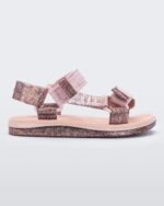 Mini Melissa Fashion Papete Rider Sandal-Kids Pink - Image 4