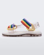 Mini Melissa Fashion Papete Rider Sandal-Kids White - Image 2