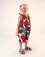 Mini Melissa Fashion Ping Pong Fabula Sandal-Baby Beige-Black