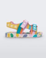 Mini Melissa Fashion Ping Pong Fabula Sandal-Baby Beige-Pink - Image 4