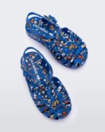 Mini Melissa Fashion Possession Mickey & Friends Sandal-Baby Blue - Image 2