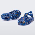 Mini Melissa Fashion Possession Mickey & Friends Sandal-Baby Blue