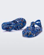 Mini Melissa Fashion Possession Mickey & Friends Sandal-Baby Blue