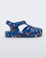 Mini Melissa Fashion Possession Mickey & Friends Sandal-Baby Blue - Image 3