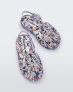 Mini Melissa Fashion Possession Mickey & Friends Sandal-Baby Clear - Image 2
