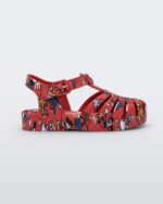 Mini Melissa Fashion Possession Mickey & Friends Sandal-Baby Red - Image 4