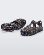 Mini Melissa Fashion Possession Mickey & Friends Sandal-Kids Black - Image 2
