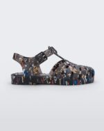 Mini Melissa Fashion Possession Mickey & Friends Sandal-Kids Black - Image 3
