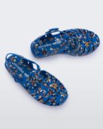 Mini Melissa Fashion Possession Mickey & Friends Sandal-Kids Blue