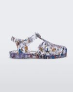 Mini Melissa Fashion Possession Mickey & Friends Sandal-Kids Clear - Image 4