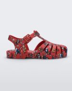 Mini Melissa Fashion Possession Mickey & Friends Sandal-Kids Red - Image 3