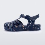Mini Melissa Fashion Possession Print Sandal-Baby & Toddler Blue