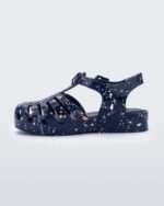 Mini Melissa Fashion Possession Print Sandal-Baby & Toddler Blue