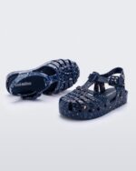 Mini Melissa Fashion Possession Print Sandal-Baby & Toddler Blue - Image 3