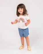 Mini Melissa Fashion Possession Print Sandal-Baby & Toddler Yellow - Image 3