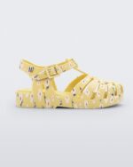 Mini Melissa Fashion Possession Print Sandal-Baby & Toddler Yellow - Image 4