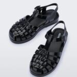 Mini Melissa Fashion Possession Sandal-Kids Black