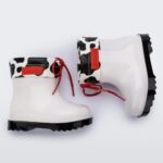 Mini Melissa Fashion Rain Boot II-Baby White